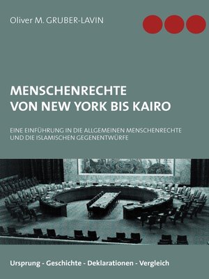 cover image of Menschenrechte von New York bis Kairo